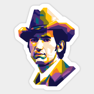 Townes Van Zandt Sticker